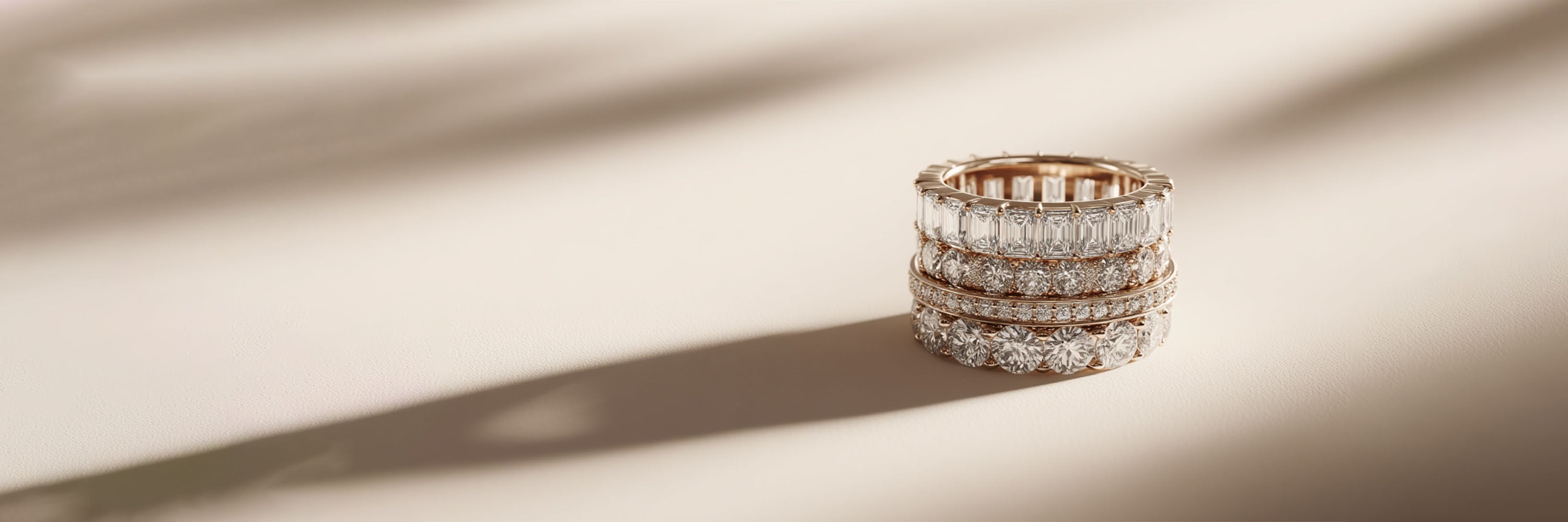 טבעות משלימות יהלומי מעבדה