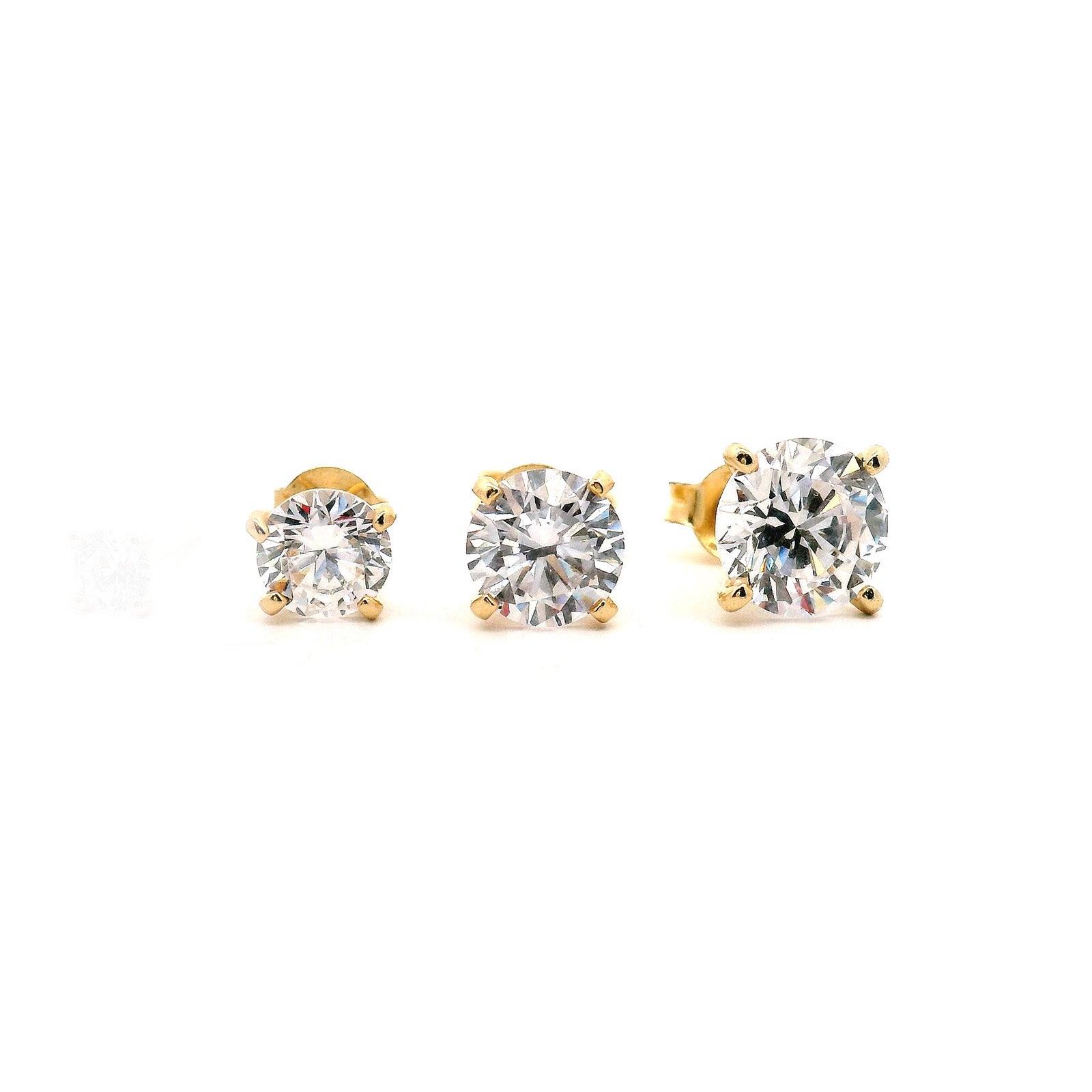 Bundle Stud Earrings - No.7330
